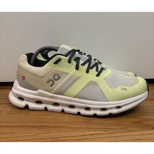 On Running Women's Cloudrunner White Seedling Running Shoes Size 9.5 US